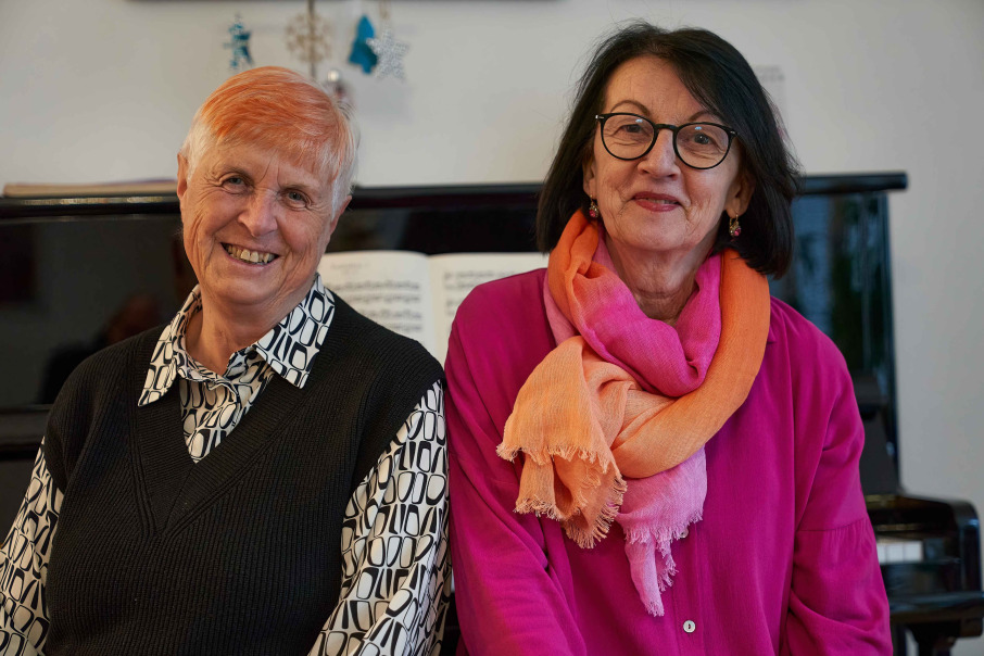 Autorinnenfoto mit Gabi Herland und Ulrike LIschka